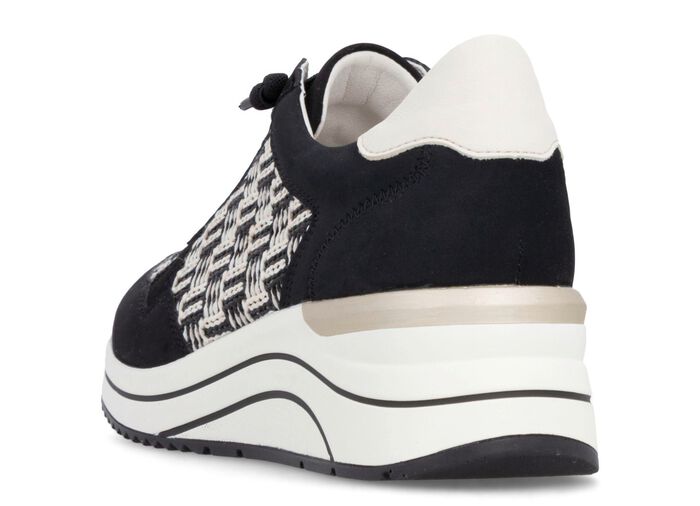 Remonte, sportieve damessneakers, breedte H, met uitneembaar voetbed 